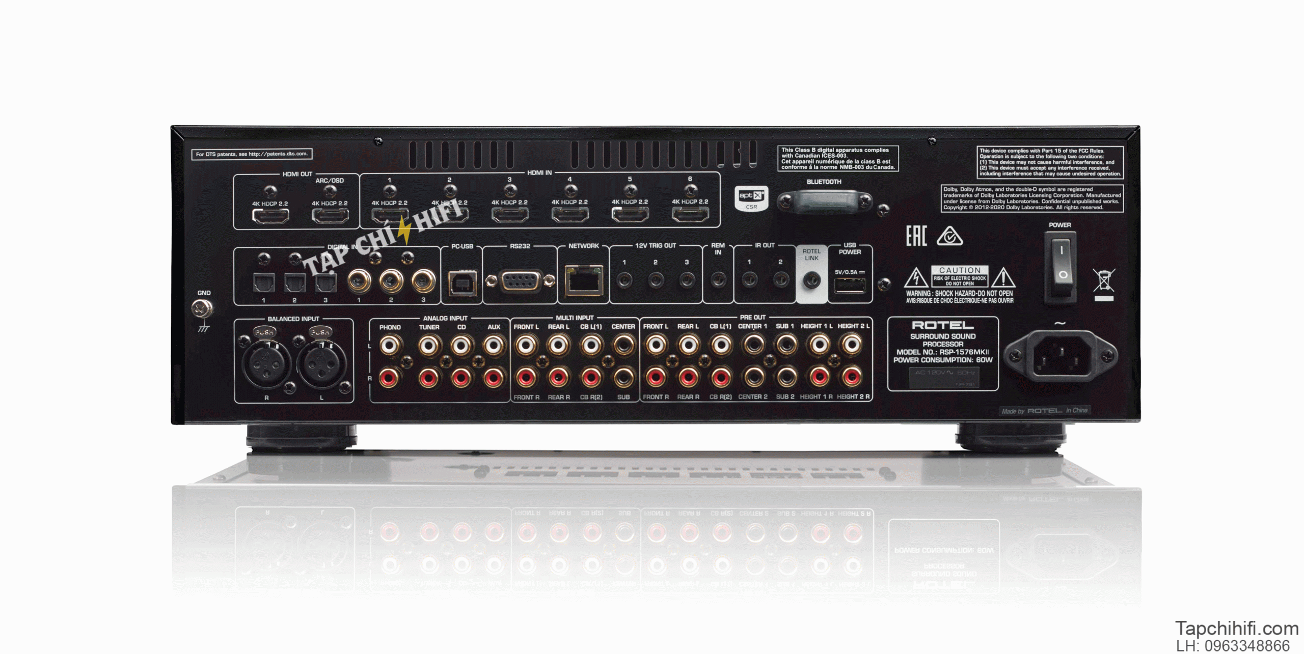 Rotel RSP 1576MKII sau